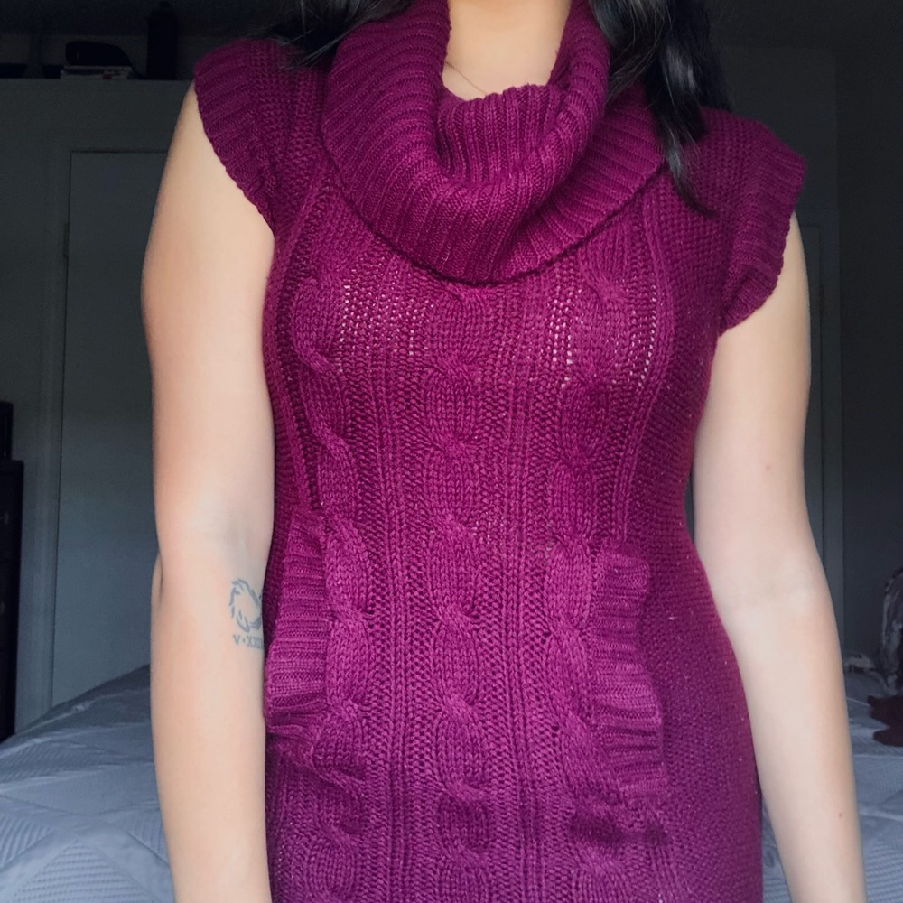 Derek Heart Sweater Dress